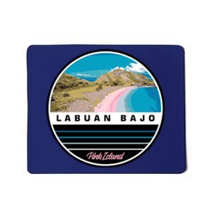 Labuan Bajo Pink Island Mousepad