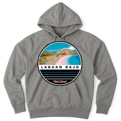 Labuan Bajo Pink Island Hoodie