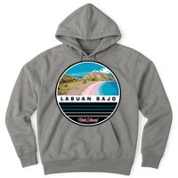 Labuan Bajo Pink Island Hoodie