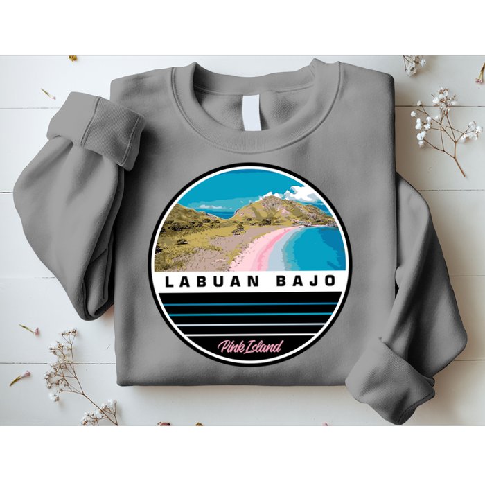 Labuan Bajo Pink Island Sweatshirt