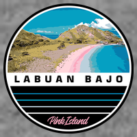 Labuan Bajo Pink Island Sweatshirt