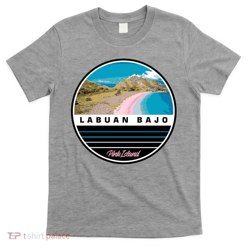 Labuan Bajo Pink Island T-Shirt