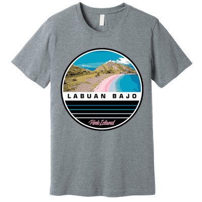 Labuan Bajo Pink Island Premium T-Shirt