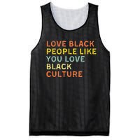 Love Black People Like You Love Black Pride Black Culture Mesh Reversible Basketball Jersey Tank