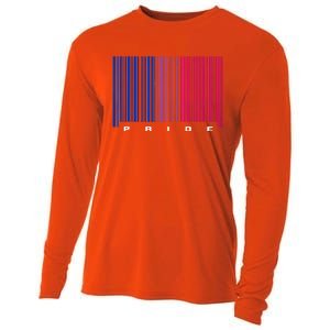 LGBTQ Bisexual Pride Cooling Performance Long Sleeve Crew