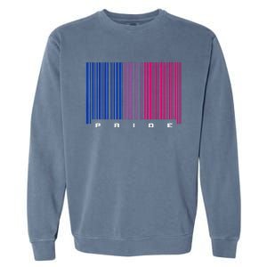 LGBTQ Bisexual Pride Garment-Dyed Sweatshirt