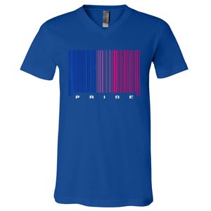 LGBTQ Bisexual Pride V-Neck T-Shirt