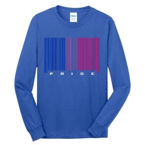 LGBTQ Bisexual Pride Tall Long Sleeve T-Shirt