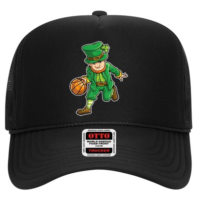 Leprechaun Basketball Player St Patrick's Day Trucker Hat