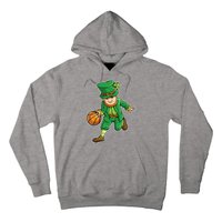 Leprechaun Basketball Player St Patrick's Day Hoodie