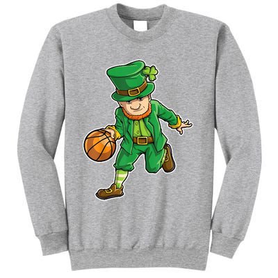 Leprechaun Basketball Player St Patrick's Day Sweatshirt