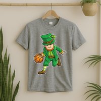 Leprechaun Basketball Player St Patrick's Day T-Shirt