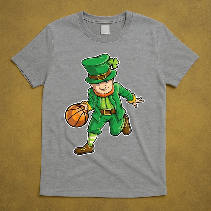 Leprechaun Basketball Player St Patrick's Day T-Shirt