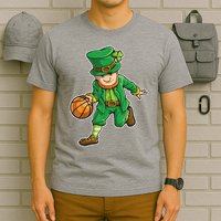 Leprechaun Basketball Player St Patrick's Day T-Shirt