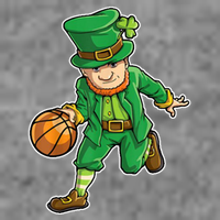 Leprechaun Basketball Player St Patrick's Day T-Shirt