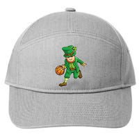 Leprechaun Basketball Player St Patrick's Day 7-Panel Snapback Hat