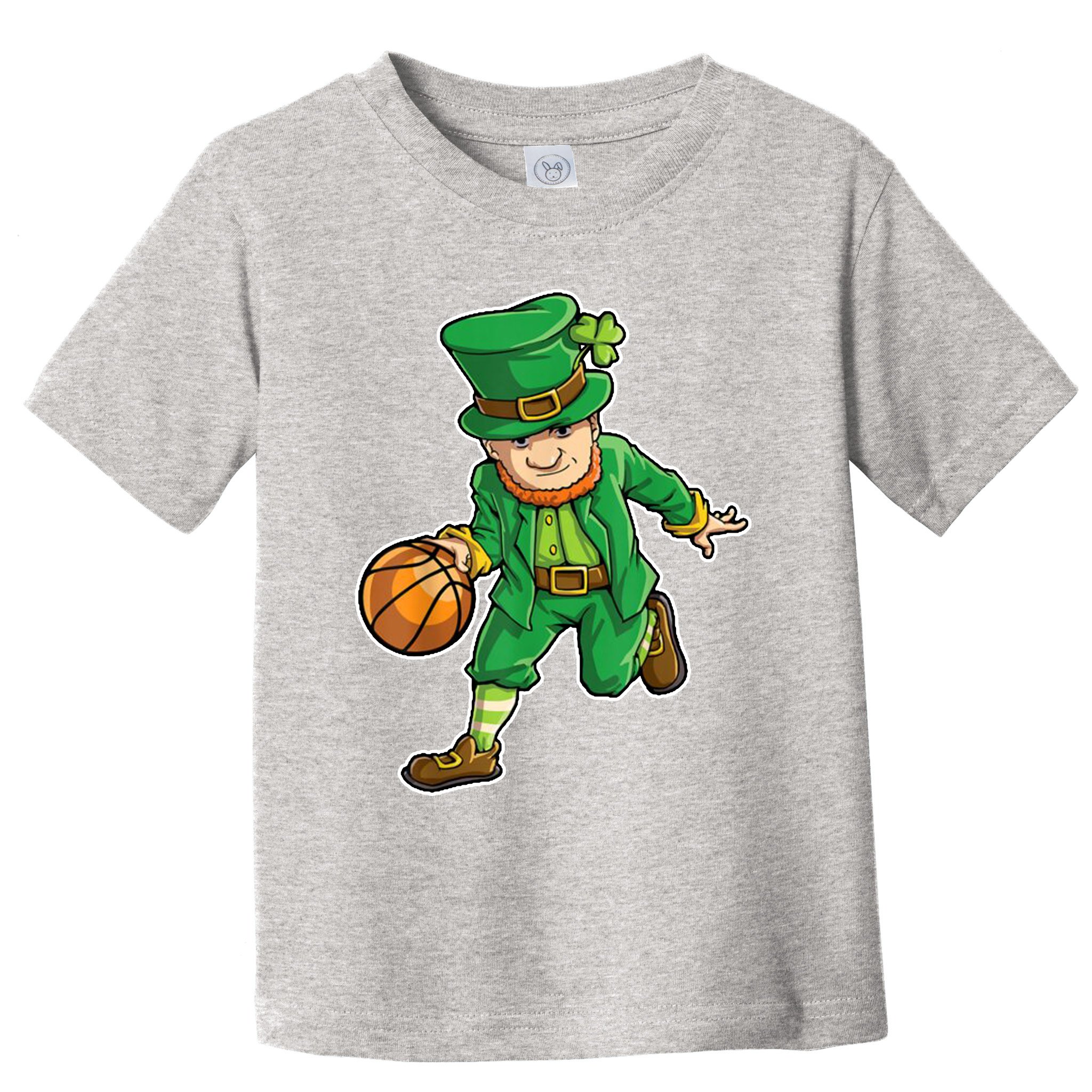 Leprechaun Basketball Player St Patrick's Day Toddler T-Shirt