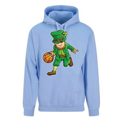 Leprechaun Basketball Player St Patrick's Day Unisex Surf Hoodie