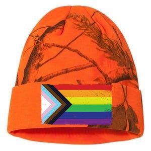 LGTBQ Black Pride Flag Kati Licensed 12" Camo Beanie