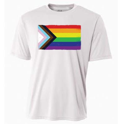 LGTBQ Black Pride Flag Cooling Performance Crew T-Shirt