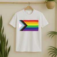 LGTBQ Black Pride Flag T-Shirt