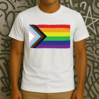LGTBQ Black Pride Flag T-Shirt