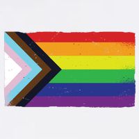 LGTBQ Black Pride Flag T-Shirt