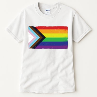 LGTBQ Black Pride Flag Tall T-Shirt