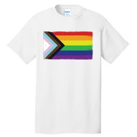 LGTBQ Black Pride Flag Tall T-Shirt