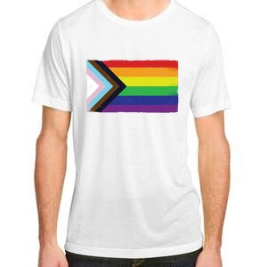 LGTBQ Black Pride Flag Adult ChromaSoft Performance T-Shirt