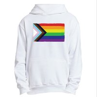 LGTBQ Black Pride Flag Urban Pullover Hoodie