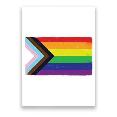 LGTBQ Black Pride Flag Poster