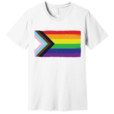 LGTBQ Black Pride Flag Premium T-Shirt