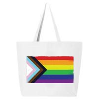 LGTBQ Black Pride Flag 25L Jumbo Tote