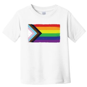 LGTBQ Black Pride Flag Toddler T-Shirt