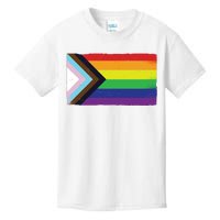 LGTBQ Black Pride Flag Kids T-Shirt