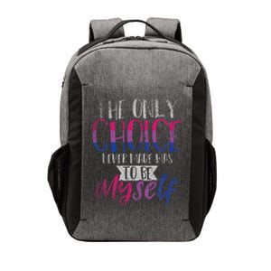 LGBT Bi Pride Proud Bisexual Bisexuality Flag Gift Bisexual Vector Backpack