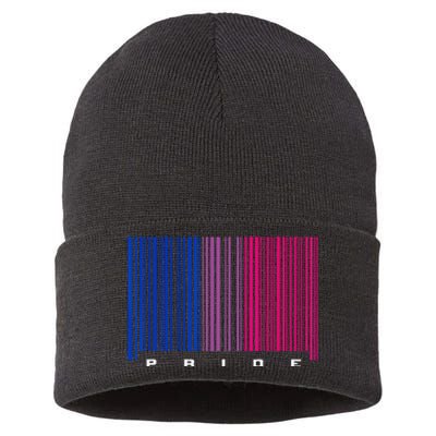 LGBTQ Bisexual Pride Sustainable Knit Beanie