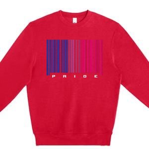 LGBTQ Bisexual Pride Premium Crewneck Sweatshirt