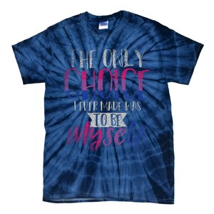 Lgbt Bi Pride Proud Bisexual Bisexuality Flag Gift Bisexual Tie-Dye T-Shirt