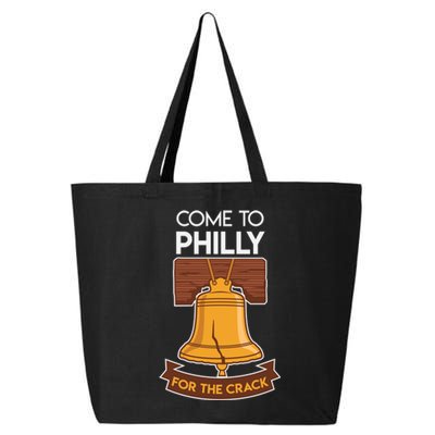 Liberty Bell Philadelphia Come To Philly For The Crack 25L Jumbo Tote