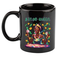  Laughing Bingo Queen 11oz C Handle Ceramic Mug