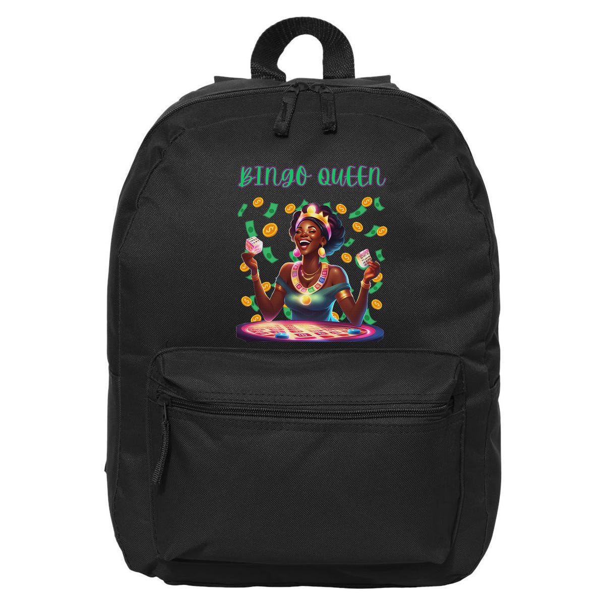  Laughing Bingo Queen 16 in Basic Backpack