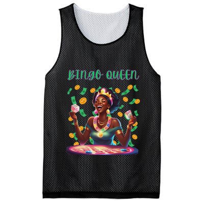  Laughing Bingo Queen Mesh Reversible Basketball Jersey Tank