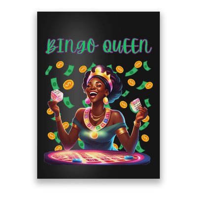  Laughing Bingo Queen Poster