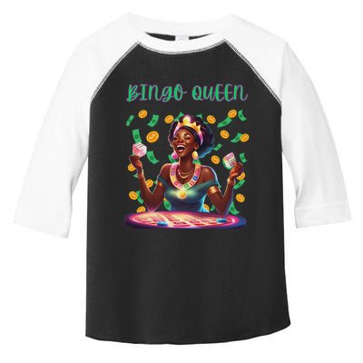  Laughing Bingo Queen Toddler Fine Jersey T-Shirt