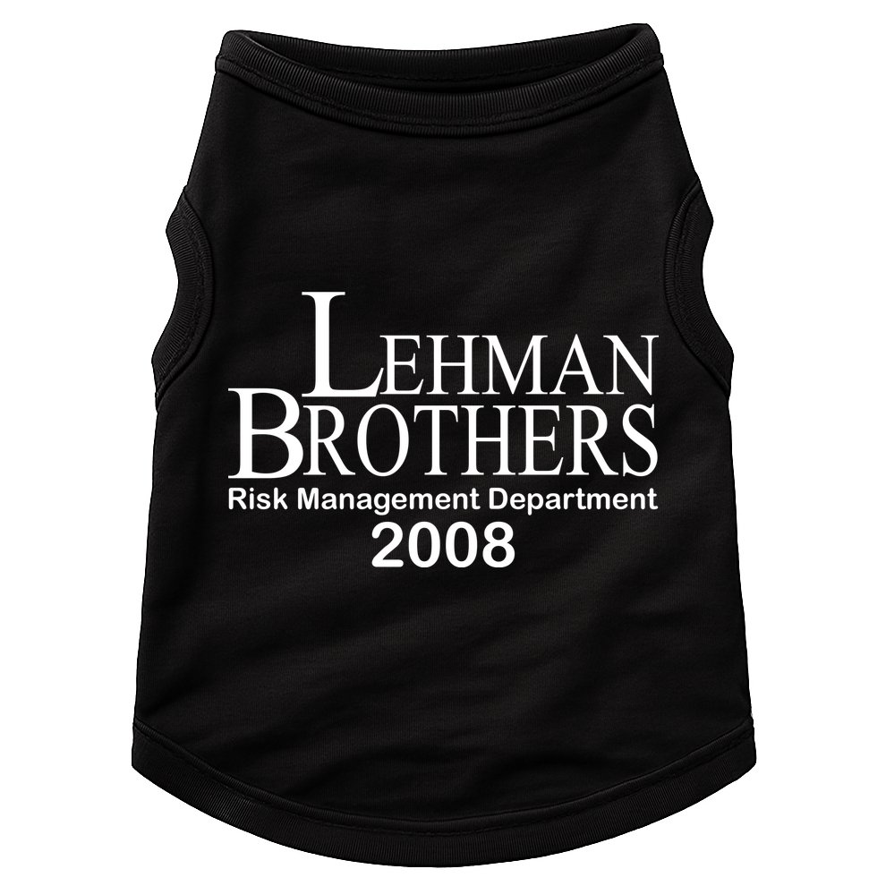 Lehman Brothers Risk Management Department 2008 Doggie Tank
