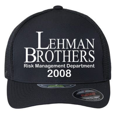 Lehman Brothers Risk Management Department 2008 Flexfit Unipanel Trucker Cap