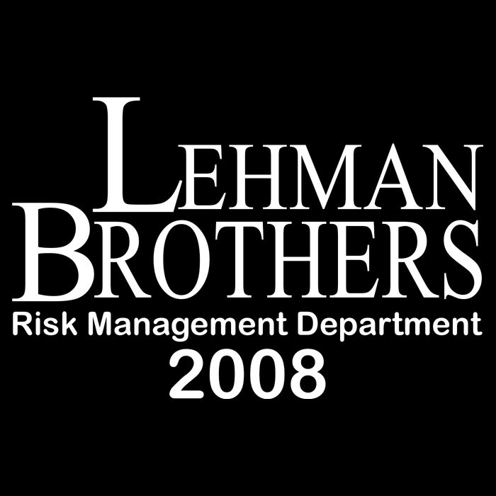 Lehman Brothers Risk Management Department 2008 Impact Tech Backpack
