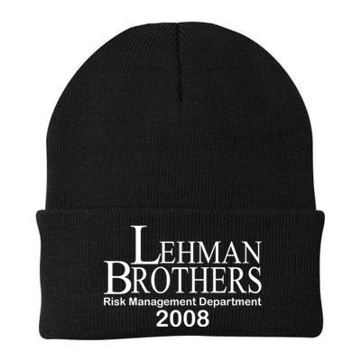 Lehman Brothers Risk Management Department 2008 Beanie